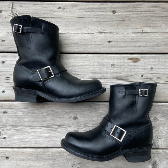Frye Shoes - FRYE ENGINEER 8R MOTO BOOTS